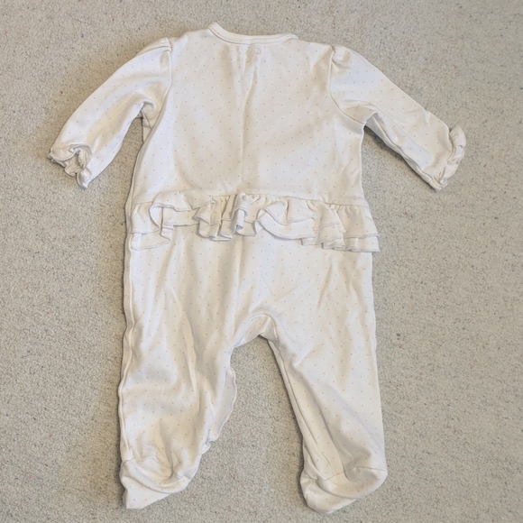 *4/$20* Baby girl 2 way zipper footed sleeper - Picture 5 of 5